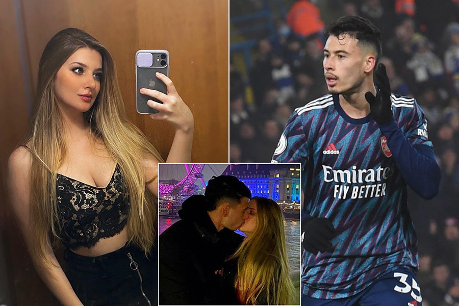 Meet Arsenal Winger Gabriel Martinelli’s Stunning Wag Isabella Rousso ...