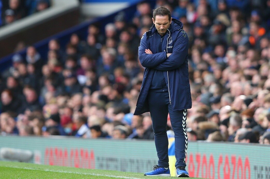 Lampard bất lực nhìn Everton lún sâu khủng hoảng