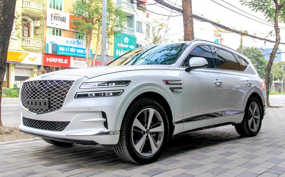 SUV hạng sang Genesis GV80 2021 đã qua sử dụng có giá hơn 3 tỷ đồng