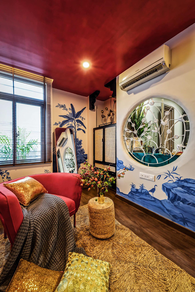 140m2 apartment with beautiful Indochine style of a young architect