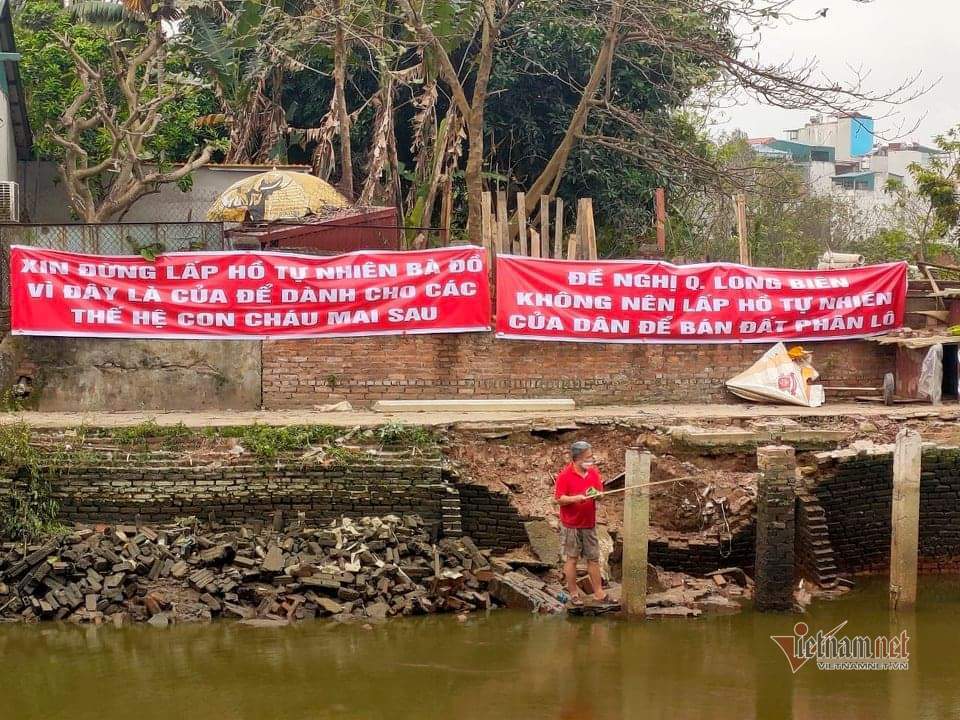 Thanh tra Chính phủ lên tiếng việc người dân kiến nghị giữ hồ 1,2ha ở Long Biên