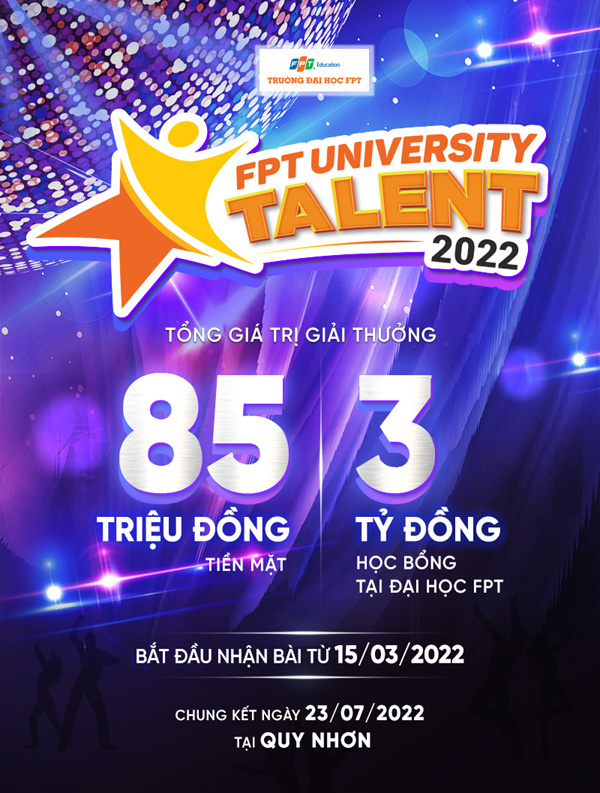 Opening a scholarship fund of 3 billion VND, FPT University recruits talented high school students nationwide
