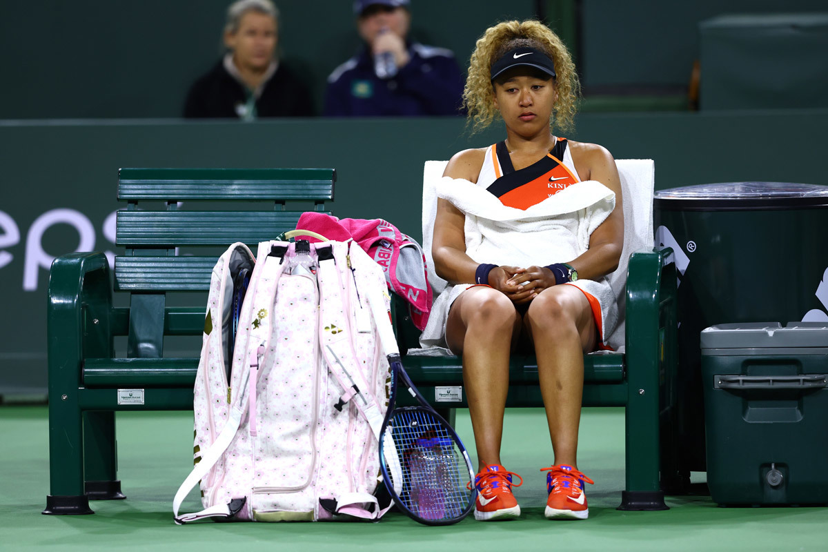 Naomi Osaka bị xúc phạm ở Indian Wells