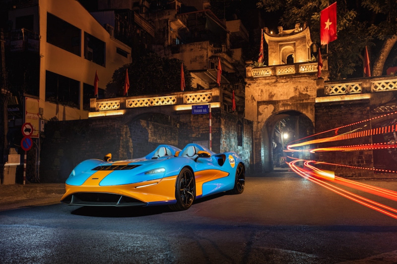 McLaren supercar officially set foot in Vietnam