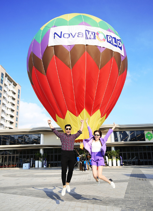 Khinh khí cầu Novaland Gallery - Tối ưu hóa trải nghiệm cho nhà đầu tư