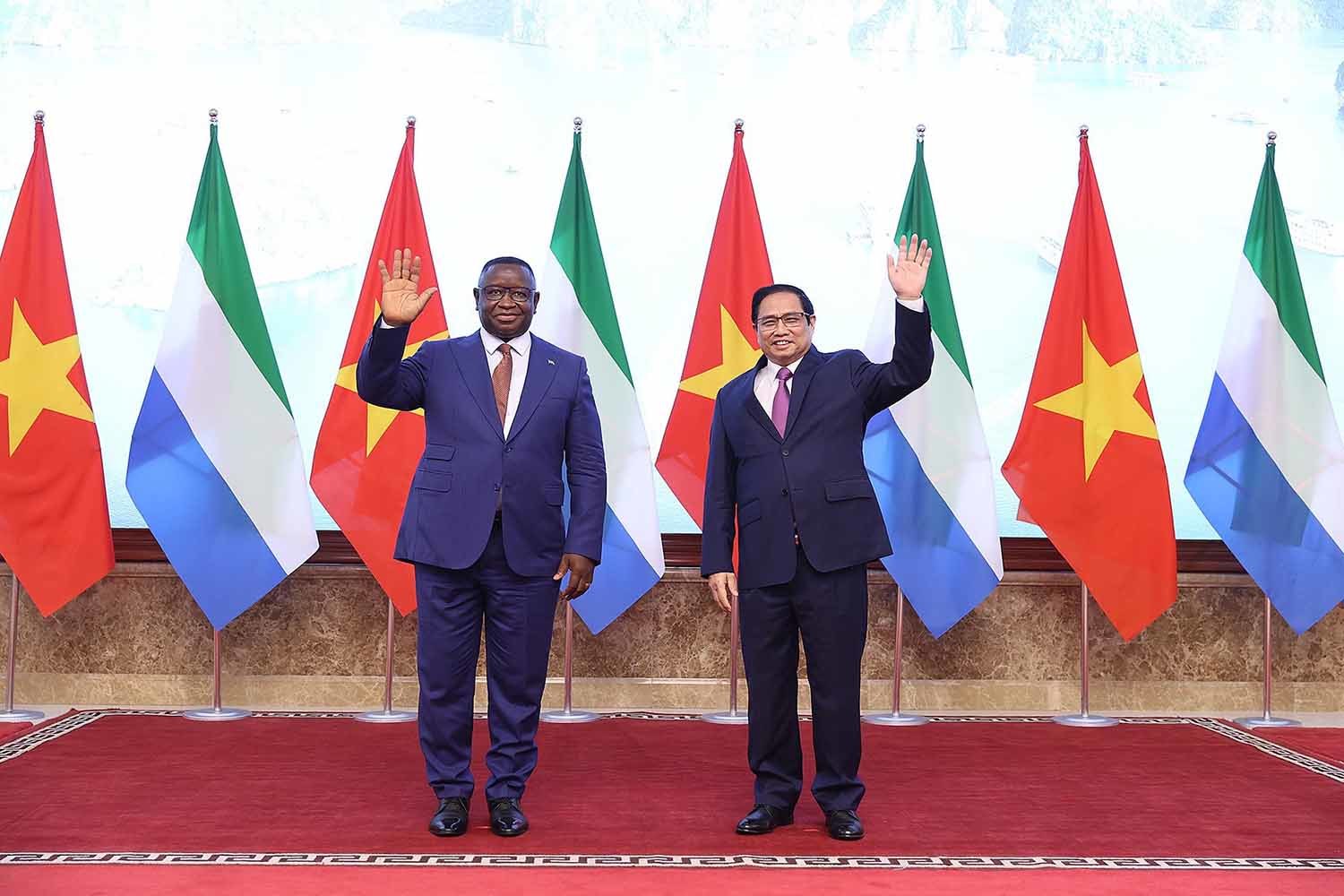 Tổng thống Sierra Leone đặc biệt ngưỡng mộ nền nông nghiệp Việt Nam