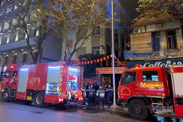 Hà Nội bác tin cháy UBND phường Nguyễn Du
