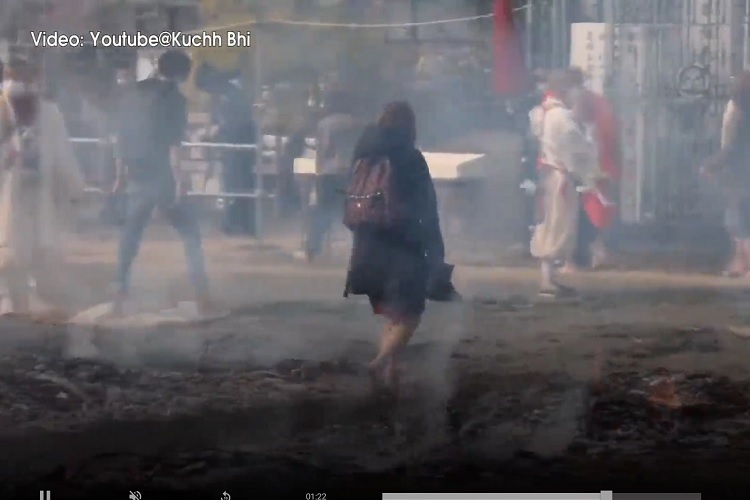 Nghi lễ kỳ dị đi chân trần trên lửa của người Nhật Bản