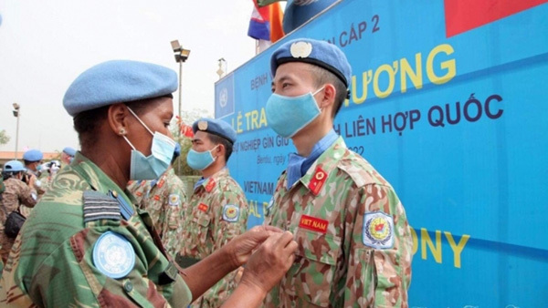UN honours Vietnamese peacekeepers in South Sudan
