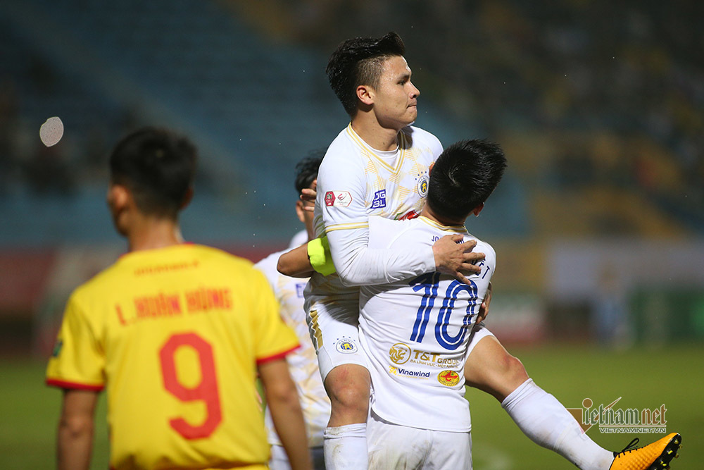 What did Quang Hai say before the last 2 matches against Hanoi FC?