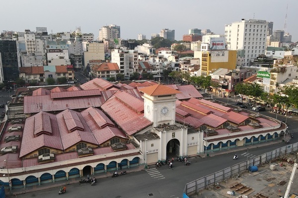 Phương án 'thay áo' chợ Bến Thành và hồ Con Rùa