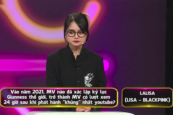 Gameshow Truong Giang as MC was criticized for wrong knowledge