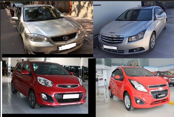 5 reasonably priced used family cars for only 150 million VND
