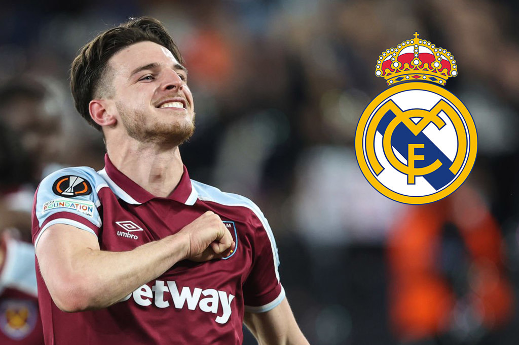 Real Madrid ngáng chân MU vụ Declan Rice