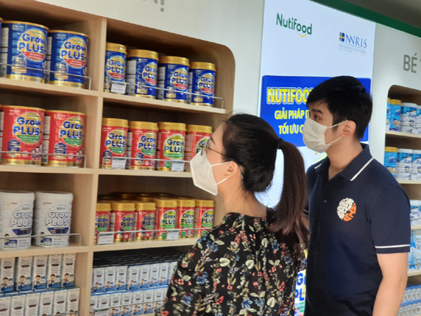 For three consecutive years, Nutifood GrowPLUS+ is the number 1 baby milk in Vietnam