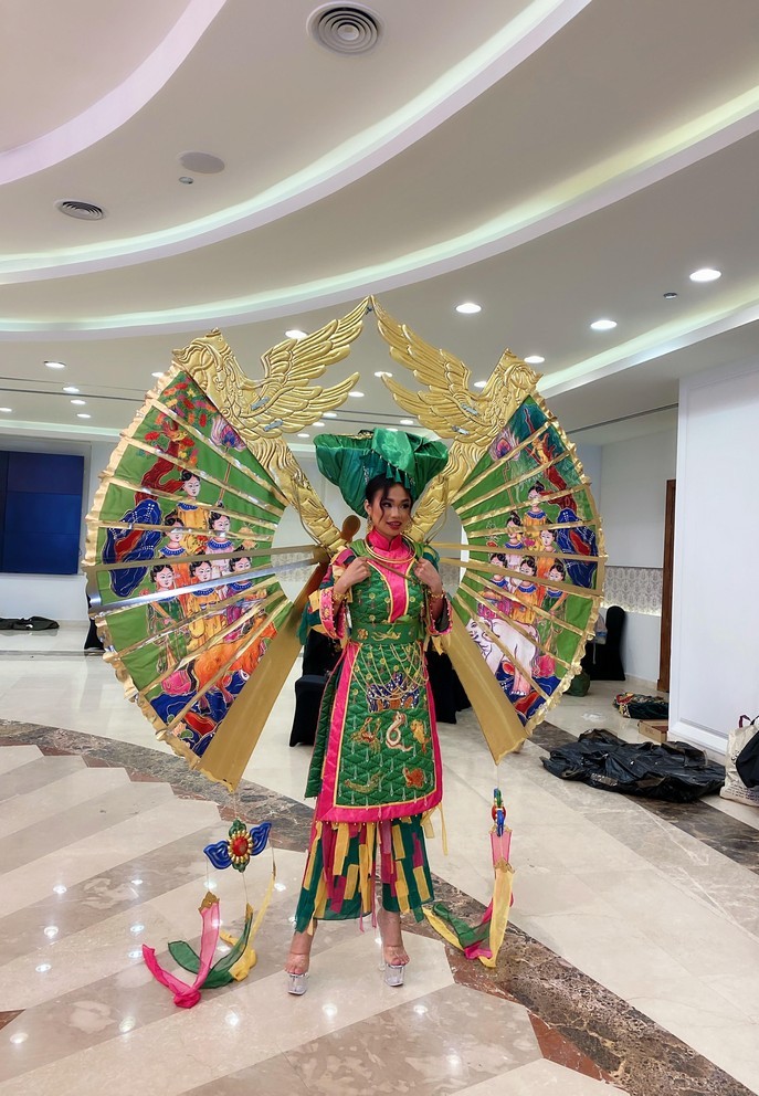 Trần Hoài Phương đạt Miss Eco Asia tại Miss Eco International