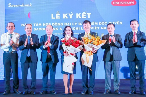 Sacombank và Dai-ichi Life Việt Nam nâng tầm hợp tác phân phối bảo hiểm qua ngân hàng