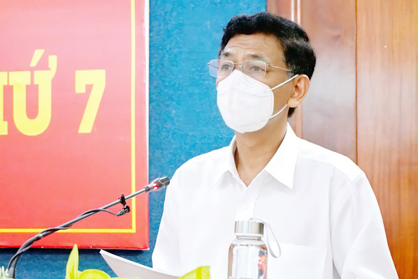Bài phát biểu của ông Lâm Văn Mẫn, Bí thư Tỉnh ủy Sóc Trăng tại cuộc họp Ban Chỉ đạo phòng, chống dịch Covid-19