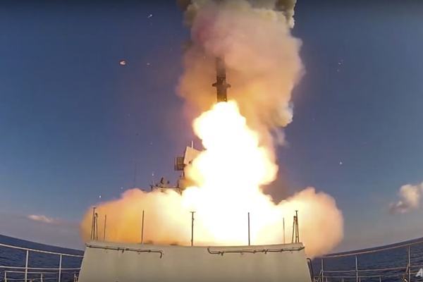 Russia continues to fire missiles from the sea at Ukraine