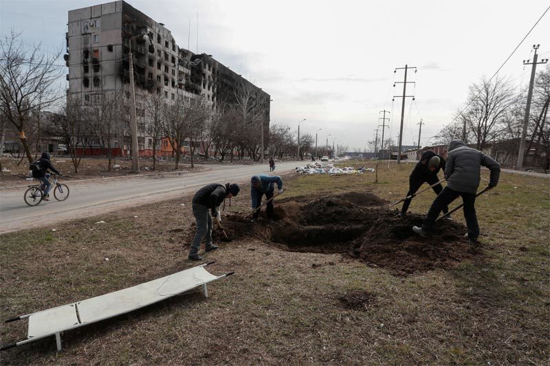 Ukraine rejects Russia's 'ultimatum' and refuses to surrender in Mariupol