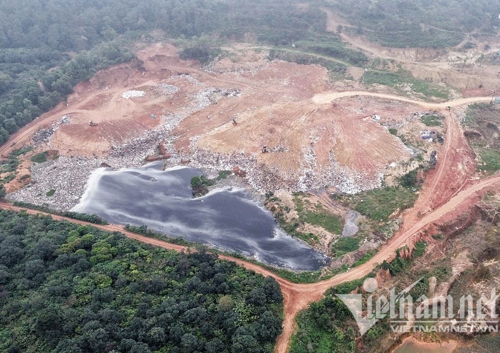 Lý do Vĩnh Phúc phải chôn tạm hàng trăm tấn rác mỗi ngày