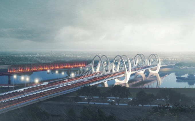 Kiến trúc 'Giao Duyên' cầu Đuống, tách đường sắt và đường bộ