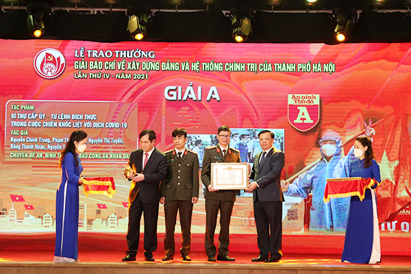 67 tác phẩm đoạt Giải Báo chí về xây dựng Đảng và phát triển văn hoá Hà Nội
