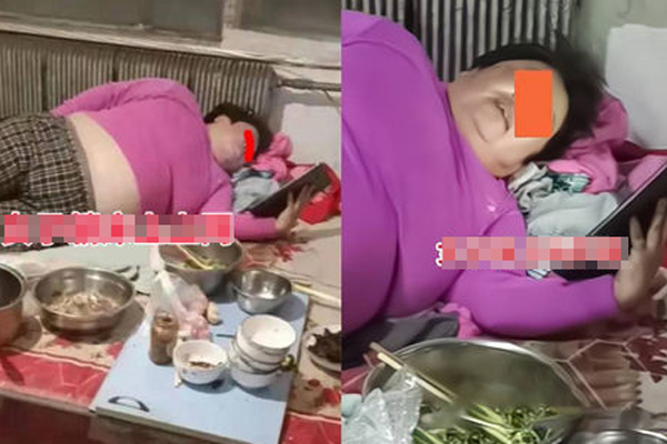 Vợ nặng 125kg nằm lỳ xem điện thoại suốt ngày, chồng cư xử bất ngờ