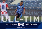 U23 Croatia thua Nhật Bản trước trận gặp U23 Việt Nam