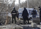 Pháo bắn từ Ukraine phá hủy nhà cửa ở Nga