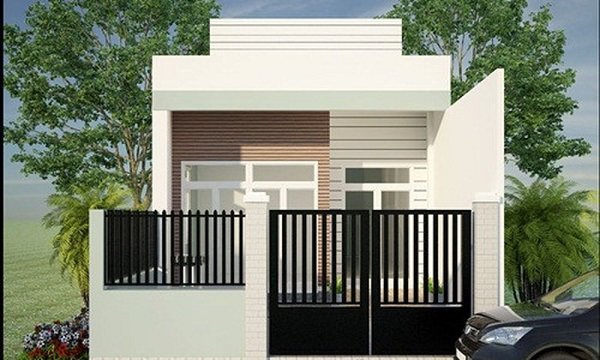 Building a level 4 house with a mezzanine from 200 million VND