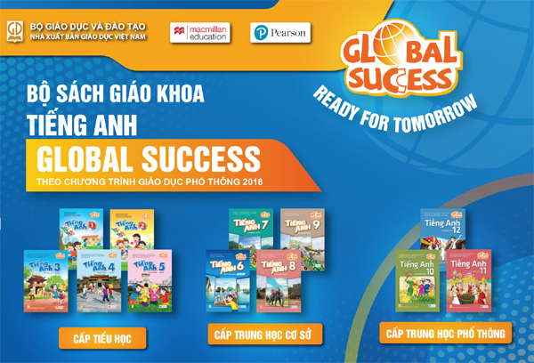 Học tiếng Anh chủ động với bộ sách giáo khoa Global Success