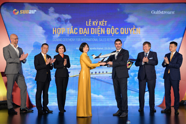 Sun Air becomes Gulfstream’s international sales representative in Vietnam