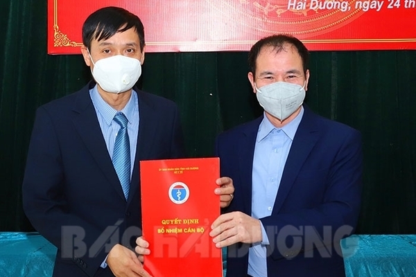 Sau sự cố Việt Á, CDC tỉnh Hải Dương có Giám đốc mới