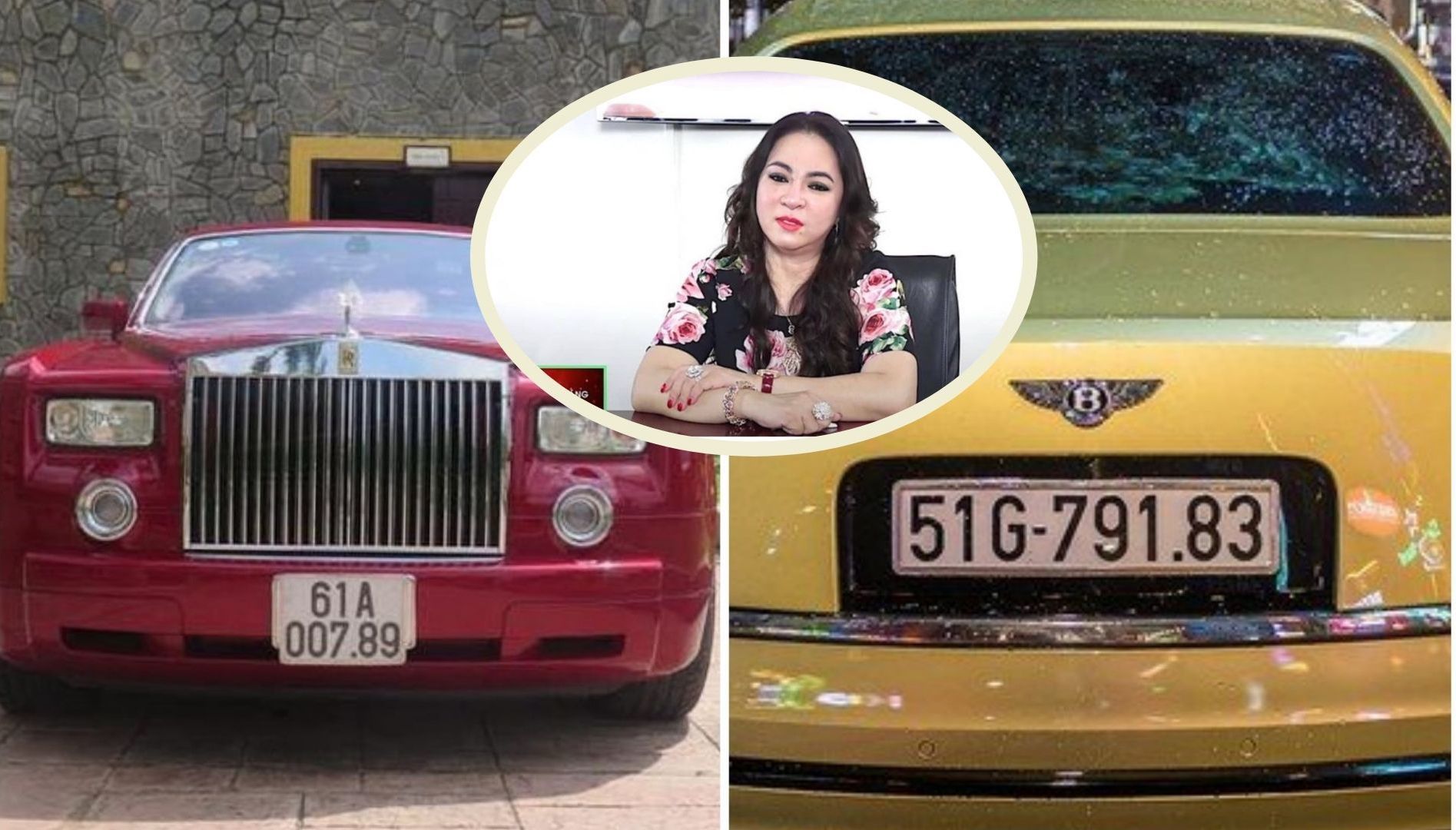 Cặp đôi Rolls-Royce và Bentley siêu độc của bà Nguyễn Phương Hằng