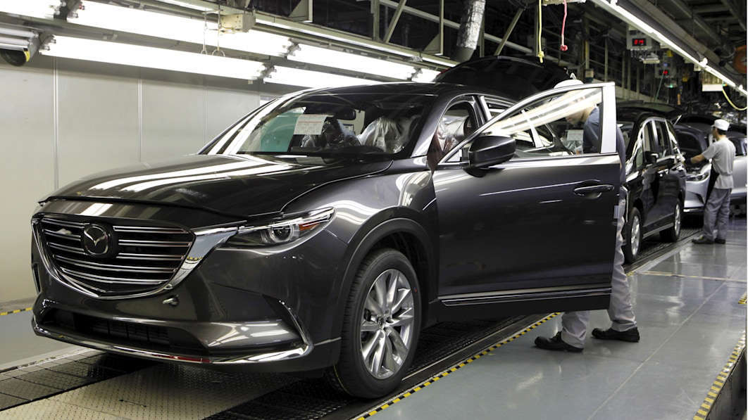 Two factories producing Mazda 3 and CX 5 models temporarily suspend operations
