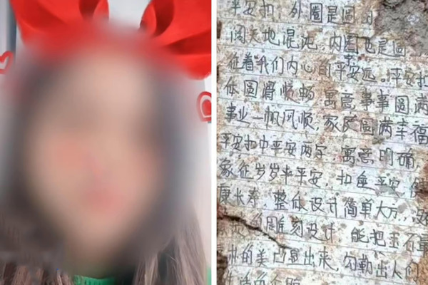 Mảnh giấy gây xúc động của hành khách máy bay Trung Quốc gặp nạn