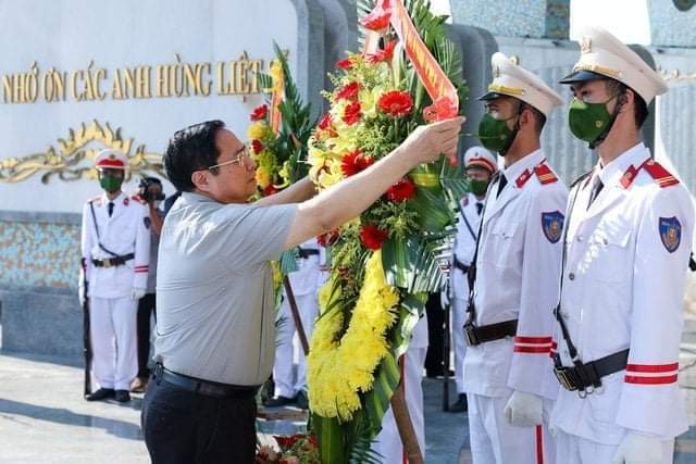 Chùm ảnh: Thủ tướng Phạm Minh Chính thăm và làm việc tại Quảng Nam