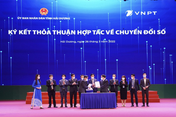 VNPT sát cánh cùng Hải Dương đi trước đón đầu trong chuyển đổi số