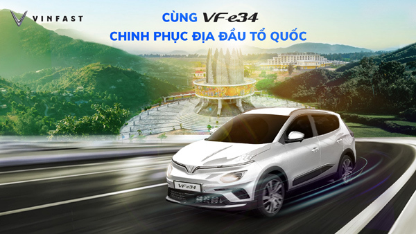 100 xe VF e34 sắp khởi động hành trình chinh phục địa đầu Tổ quốc