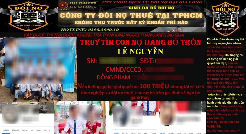 Bất ngờ nhận khoản nợ 100 triệu, thanh niên còn bị dọa chặt chân