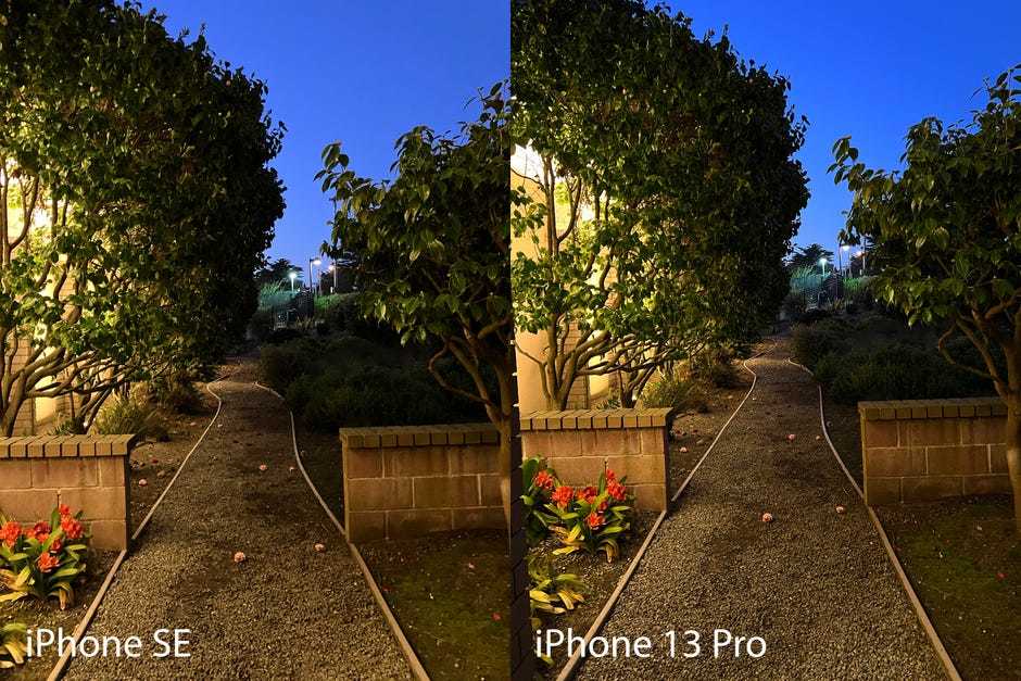 So sánh ảnh chụp bằng iPhone 13 Pro và iPhone SE 3