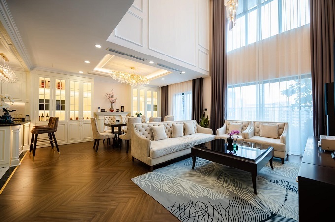 Living space in Europe is recreated in super luxurious Duplex