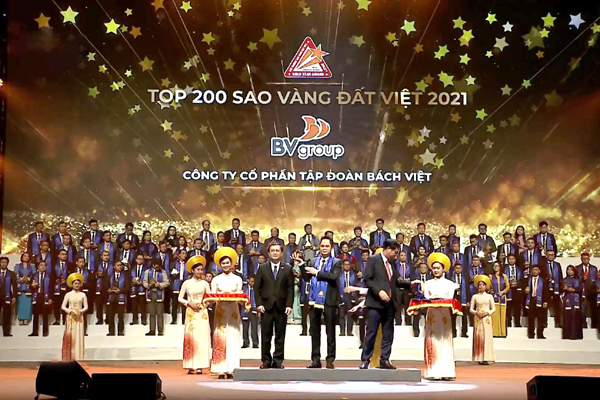 BV Group đạt giải Sao vàng Đất Việt 2021