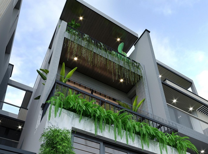Mở giếng trời, thay cửa kính lớn giúp ngôi nhà cũ luôn dịu mát