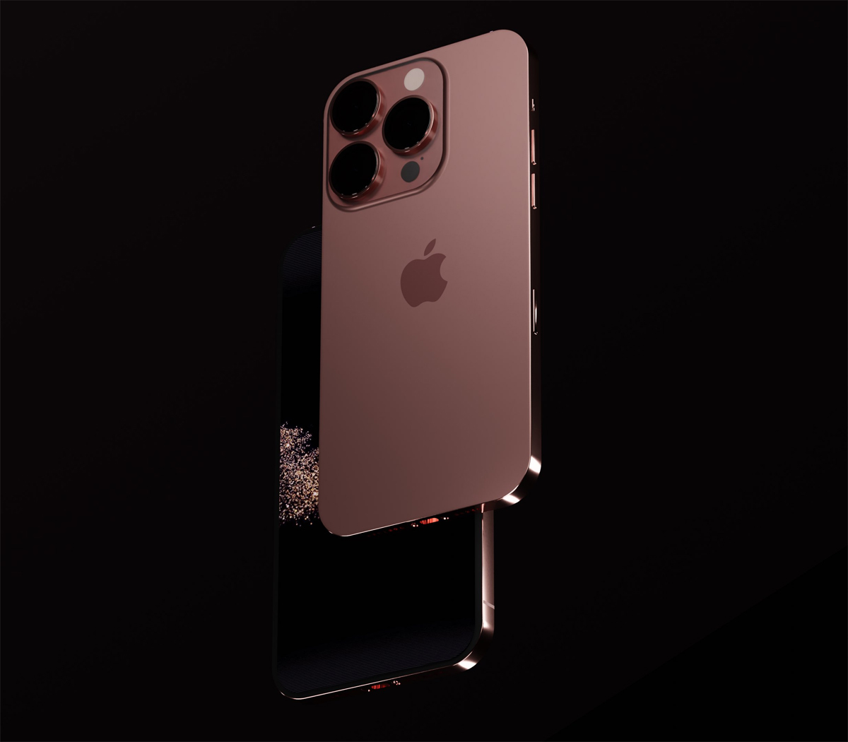 iPhone 14 Pro lộ diện concept màu hồng mê đắm