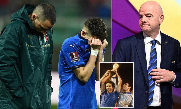FIFA President wants to cry because Italy is absent from World Cup 2022