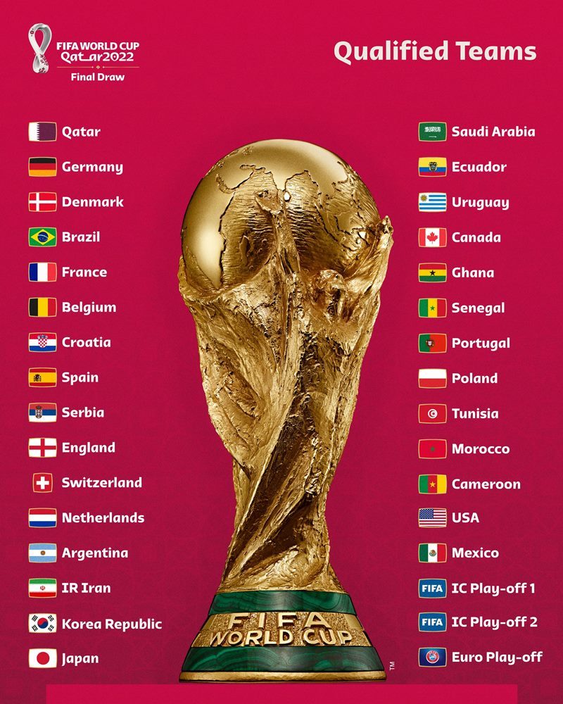 Where and when will the 2022 World Cup take place?