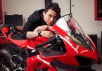 Minh Nhựa thể hiện độ chơi khi tậu siêu mô tô Ducati độc nhất Việt Nam giá 6 tỷ