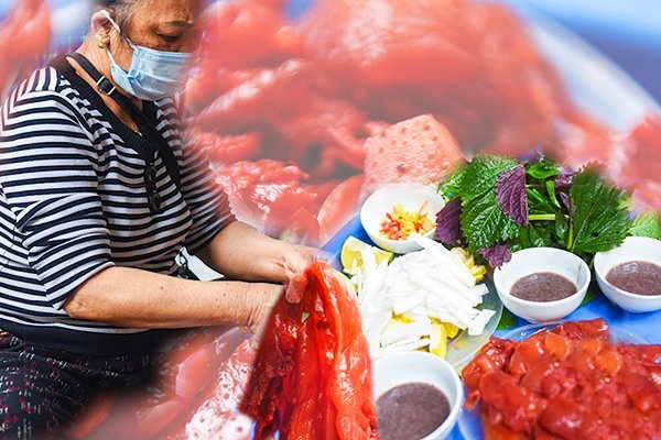 70 năm bán sứa đỏ, quán vỉa hè Hàng Chiếu đón trăm khách mỗi ngày